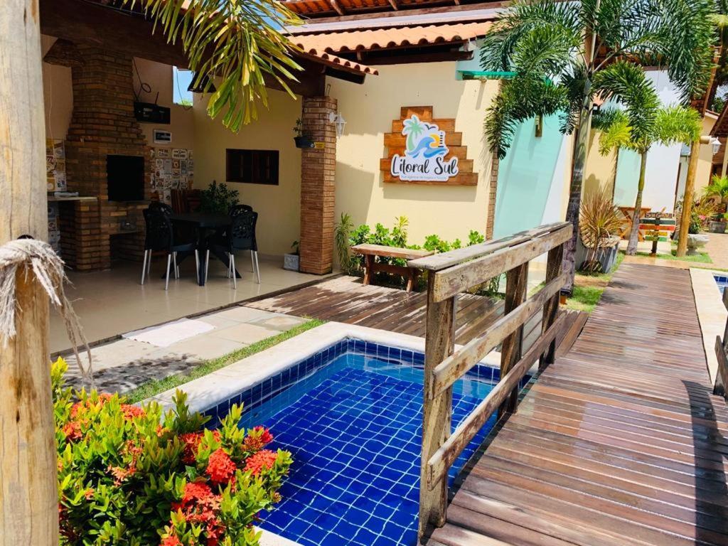 Flats Villas Litoral Sul - Lagoa Do Pau - Coruripe - Al Esterno foto