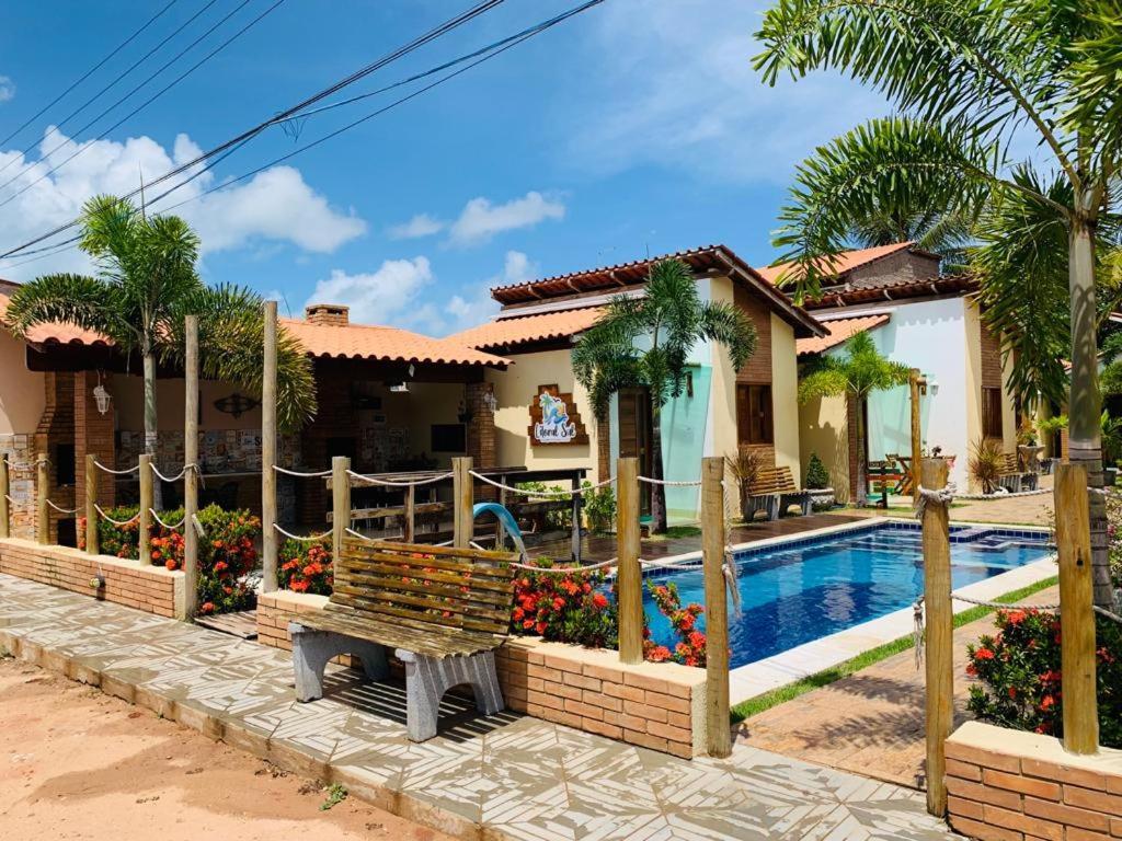 Flats Villas Litoral Sul - Lagoa Do Pau - Coruripe - Al Esterno foto